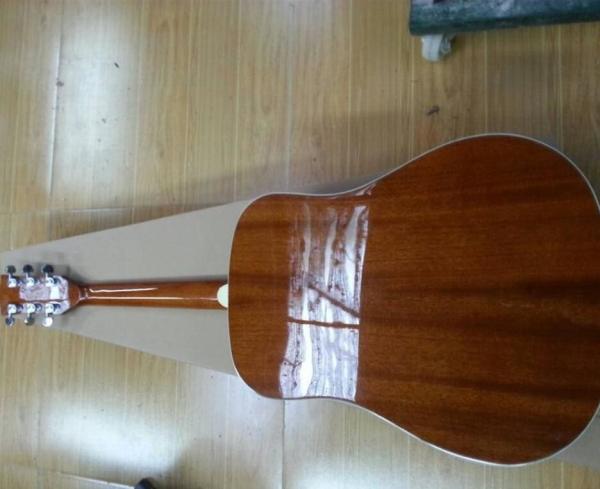 2018 New Chibson Orange burst Chibson H-Bird acoustic guitar GB honey burst color H-Bird electric acoustic guitar
