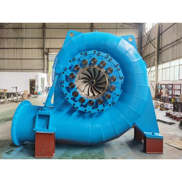 Roue de turbine hydraulique à haut rendement avec compatibilité OEM et conception ouverte ou fermée pour la production d'énergie hydroélectrique