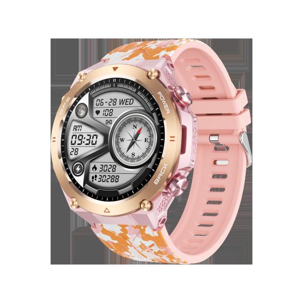 1.45'' GPS Fitness Watch With Built In Step Counting And Calories Monitoring For IOS And Android