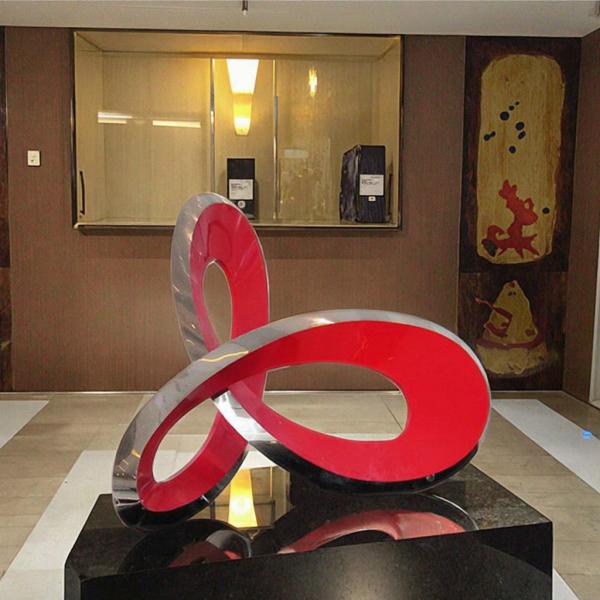 Commercial Large Modern Abstract Public Art Stainless Steel Sculpture