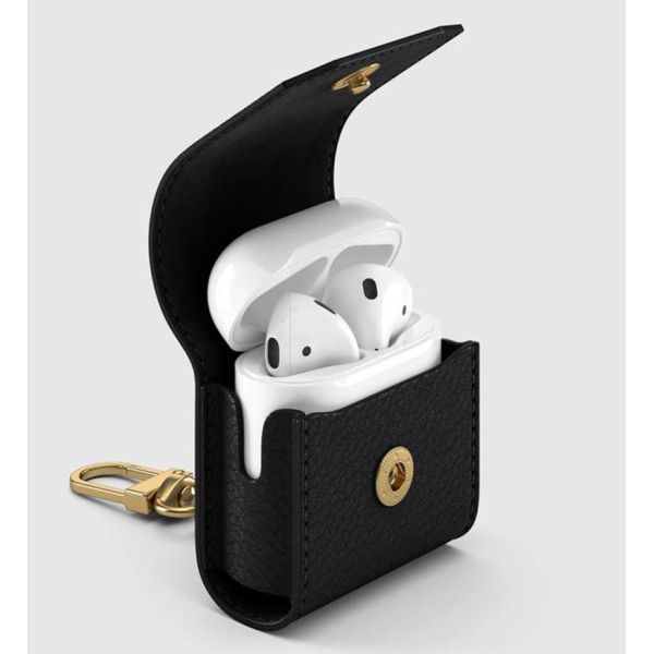 Customized Caring Leather Earphone Pods Protective Case Earphone Cover Shockproof