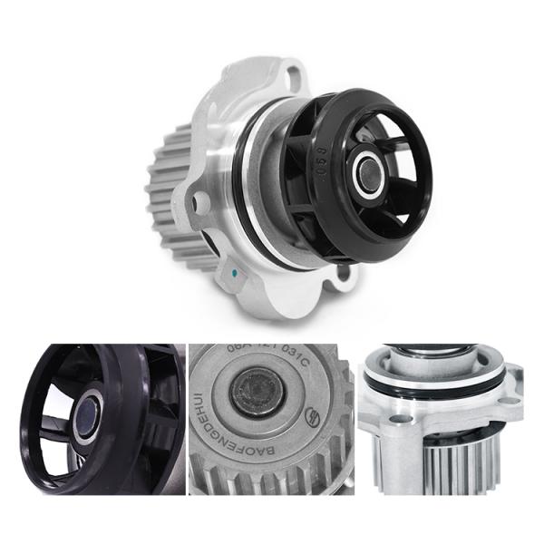 Stock Auto Spare Parts OE 06A121011L Engine Coolant Pump Water Pump Assembly for Audi Cars A3 A4 A6 TT 1.8T