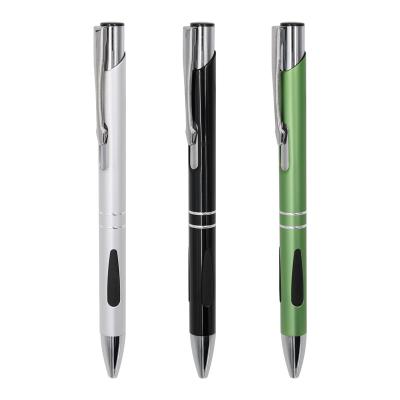 School Stationery Classic Ballpoint Pen Aluminum Smooth Press Type Ball Pen