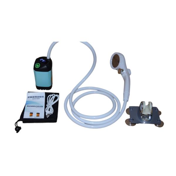 Outdoor Camping Shower Rechargeable Battery Powered Handheld Electric Pump Camping Bath Kit