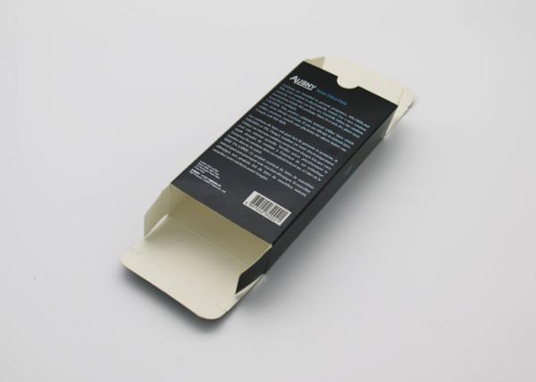 Black Color Anti Counterfeit Packaging , Paper Material Condom Tamper Proof Packing