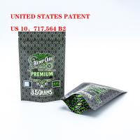 1/8 oz Bolsas de Mylar Negro Design personalizado