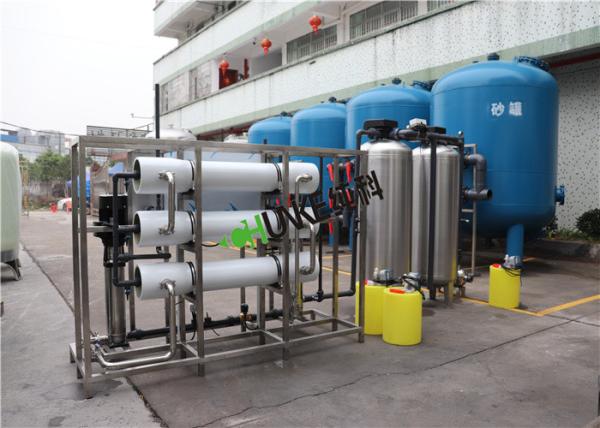 3000L Per Hour Industrial Reverse Osmosis Water Treatment Plant / RO Water Unit