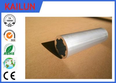 Anodised / Brushed / Polished Aluminum Tube Extruded Profile With Custom Size and Craft