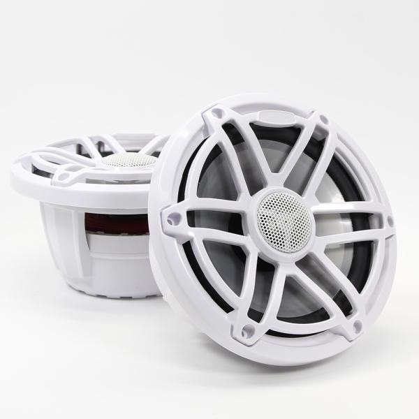 Grandnavi haut-parleurs de 6 pouces pour bateau audio marine avec cône d'injection et bord en caoutchouc et niveau imperméable IPX6