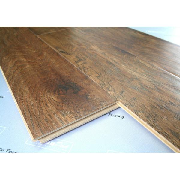 Suelo laminado raspado mano antigua del roble de Dick