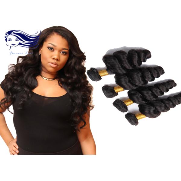 Brazilian Hair Extensions Pure Human Hair Double Weft Loose Wave
