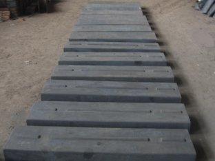 HRC56 Iron Crusher Wear Parts Impact Plate For Impact Crushers