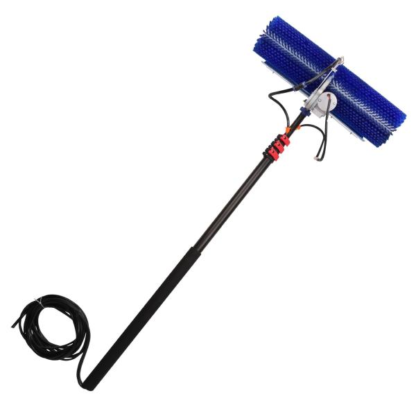 Очистительное оборудование для солнечных панелей Очистительные решения для солнечных панелей Солнечная фотоэлектрическая очистка вращающаяся кисть