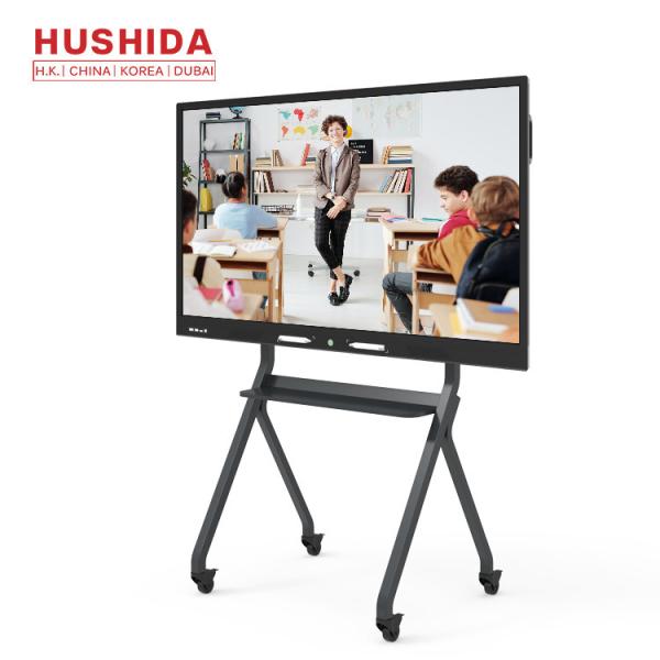 Smart 75 Inch Touch Screen Interactive Whiteboard display For Teaching