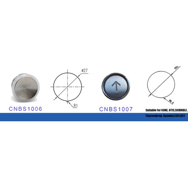 Square Touchless Elevator  Lift Sensor Touch Free Push Button