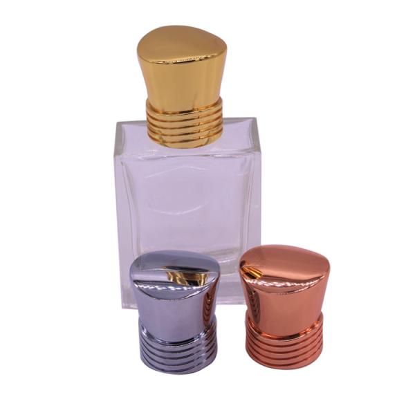 Diversas cápsulas de perfume de la aleación del cinc del color para el cuello de la botella de perfume Fea15