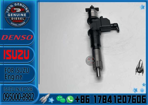 Inyector de combustible de ferrocarril común de Golden Vidar reelaborado 095000-8982 para ISUZU 4HK1 para denso
