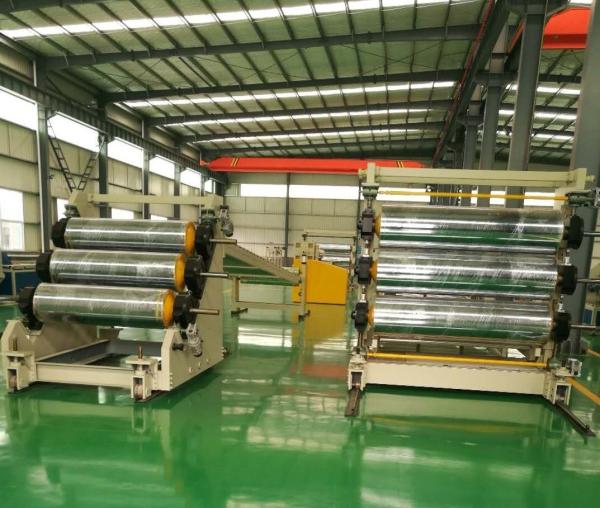 400 kg/h Máquina de fabricação de folhas de PVC 80/156 Linha de produção de folhas de PVC