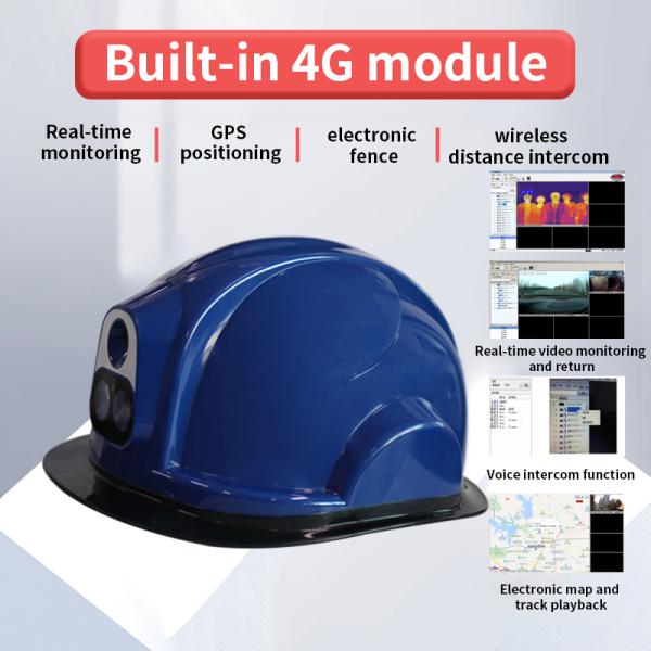 Школы прибора температуры касания не поддержка 4G 3G WIFI камеры шлема ультракрасного умная