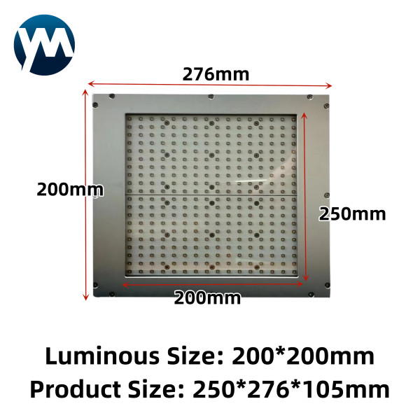 1000W High Quality Air Cooled UV LED Curing Lamp Industrial UV Light System Aluminum Alloy for screen print exposure
