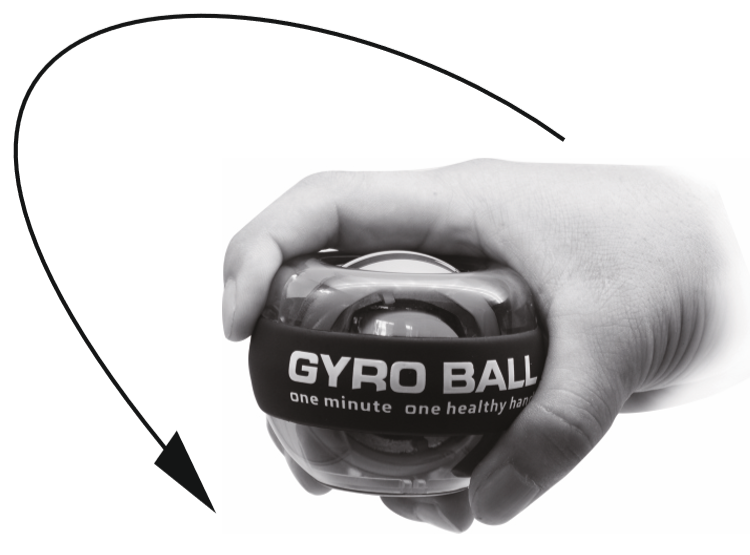 Original Wrist Trainer LED Gyroball Essential Spinner Gyroscopic Forearm Exerciser Powerful Arm Strength Workout
