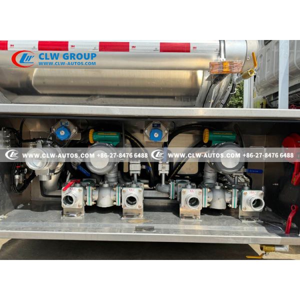 FOTON AUMARK S Aluminum Alloy 4m³ Dual-System Refueling Truck for Efficient Fuel Delivery
