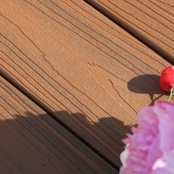 Wholesale Waterproof Swimming Pool Dual Color Coextrusion Wpc Wood Plastic Composite Decking