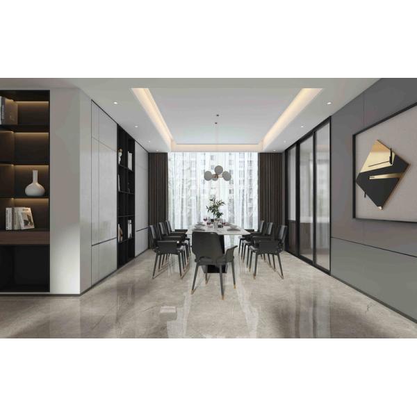 Modern Polished Porcelain Tiles in Stone Imitation Texture