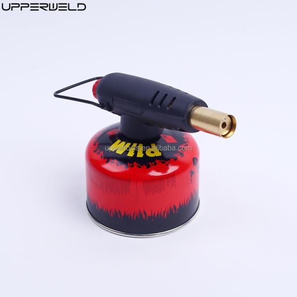 Soldering Camping Blow Torch Butane Gas Welding Torch Propane Torch Head with Adjustable Flame