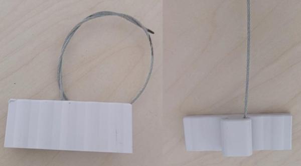 UHF seal tie tag metal cable tie rfid disposable gas cylinder tag for gas cylinder management