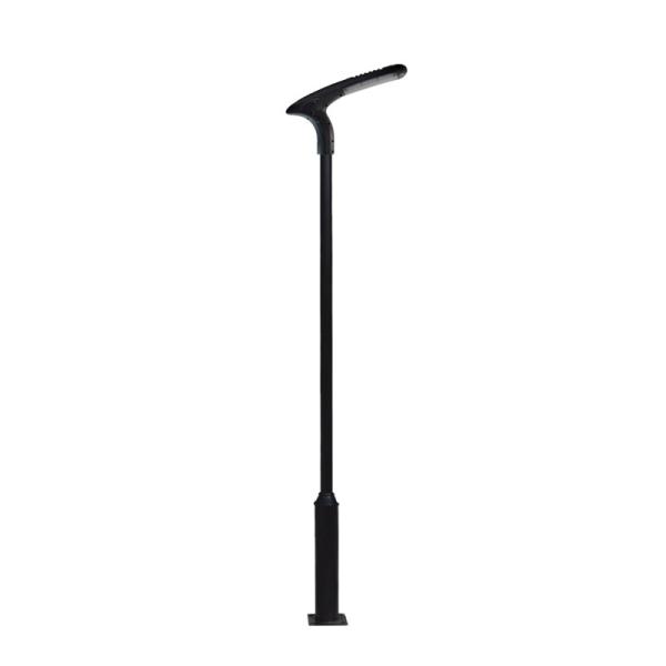 Lawn Solar Panel Led Garden Lights Ultra Bright Road Cap Crutch Shape  30W IP65