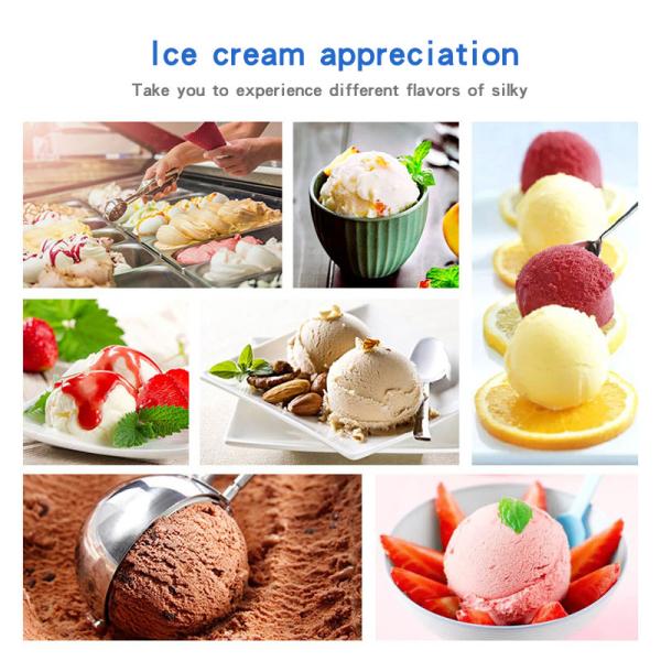 Business Food Truck Gelato Making Machine Commercial Ice Cream Maker with Hard Ice Cream Machine and 66kg Gross Weight