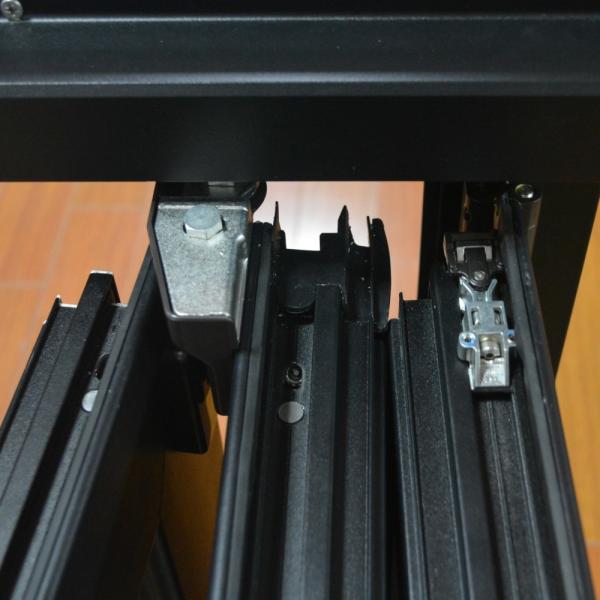 Silicone Sealant Aluminum Bifold Windows Sleek Aluminum  Soundproof Bedroom Windows