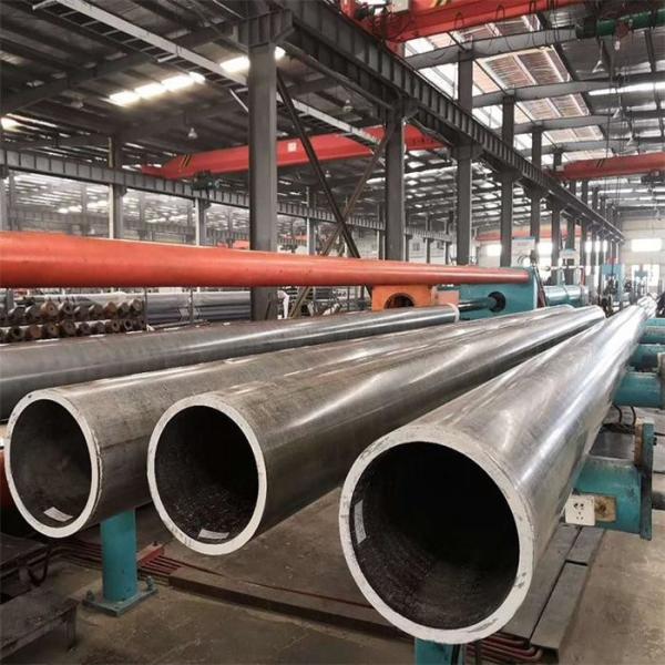 Extruded Aluminum Round Pipe Customized Length High Strength 6061 Grade