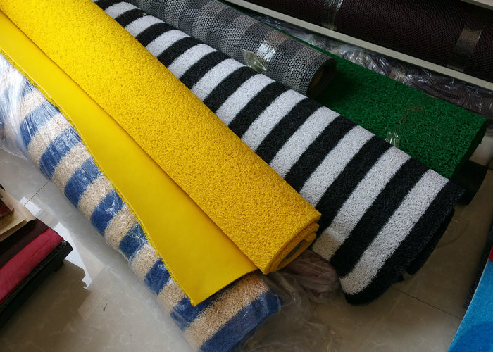Foam Backing Industrial Rubber Sheet PVC Coil Mat with Virgin PVC Material for Easy Cleaning