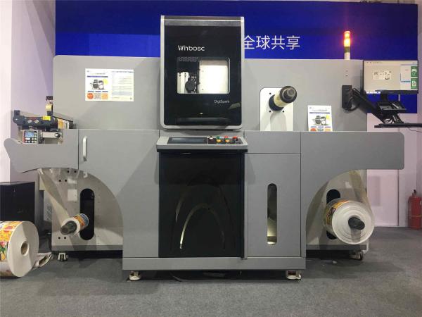 Digital Cold Foil Stamping and Varnishing Label Machine for On Demand Print