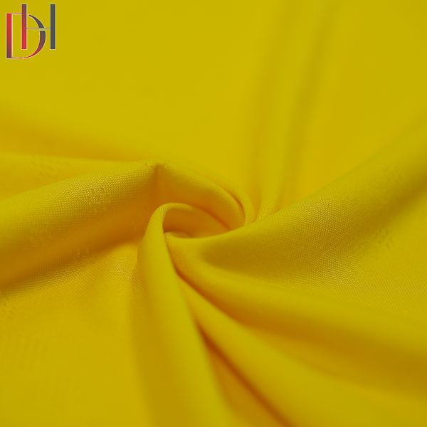 Garment Breathable Knitted Fabric 100% Polyester Textile Jacquard Clothing Fabric