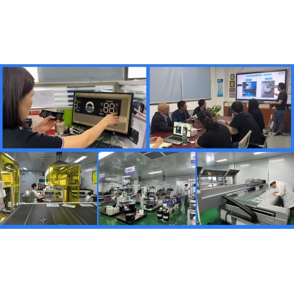 Custom OEM/ODM Membrane Switch with Fast Sampling and High Quality Material for Industrial Control