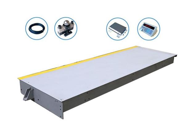 Electronic Surface Mounted Weighbridge , 100 Ton Lorry Weighing Scales
