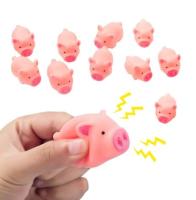 OEM personnalisé Cute Squeeze Squeaky Chew Jeux interactifs d'entraînement drôle de mini jouet en caoutchouc doux