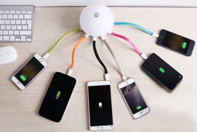 mini night light tent lamp comping light usb charger light 8 usb reading sense brightness  new product
