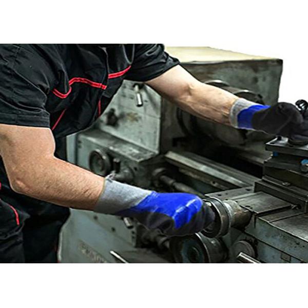 Durable Water Resistant Work Gloves XS - XL Size 15 Gauge HPPE Yarn Knitted