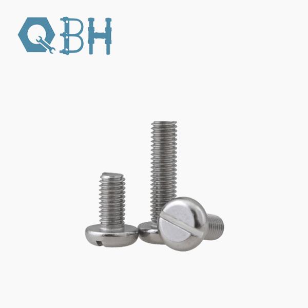 DIN 85 Slotted Pan Head Machine Screws Stainless Steel 10.9 Grade