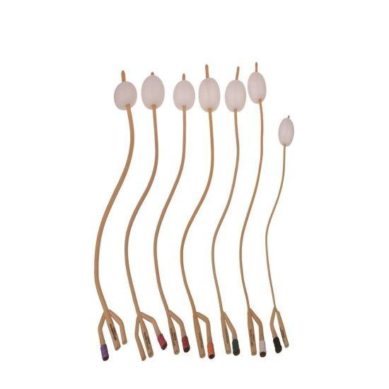 Silastic Fr16 3 Way 2 Way Foley Balloon Catheter Disposable Medical
