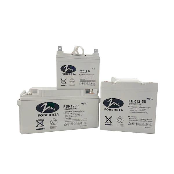 FOBERRIA CE 12V33Ah 12V38Ah High Capacity Gel Lead Acid Battery