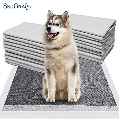 SnuGrace ODM OEM Bamboo Carvão Disponível Pet Pads de Treinamento Gratuitamente Amostragens Oferecidas