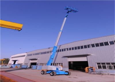 Elevated Lightiweight Electric Man Lift High Strength Steel Structure Compact Frame