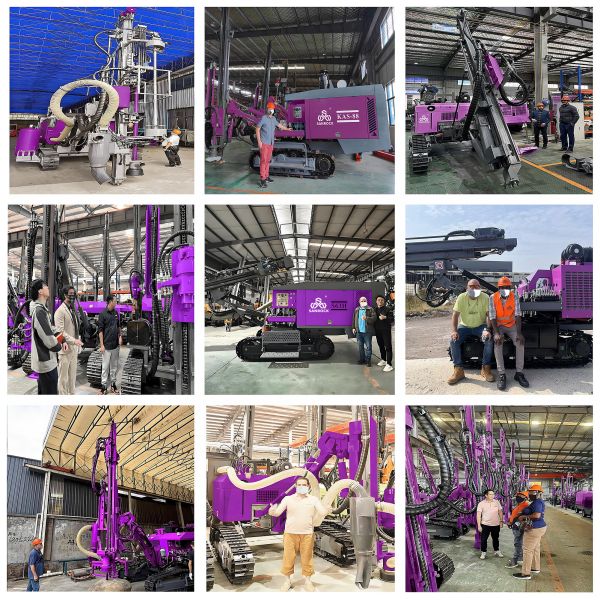 Crawler Rock Core Drilling Machine Geological Exploration Drill Rigs  Hydraulic Core Drilling Rig