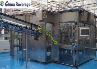 Complete Carbonated Drink Filling Machine 3 In 1 Stainless Steel Isobaric Filling