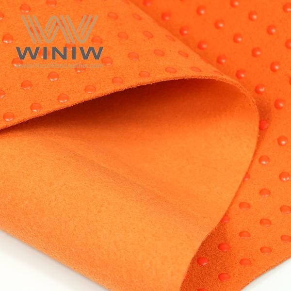 Plastic Gloves Faux Leather Non Slip Dot Microfiber Suede Soft Synthetic Leather